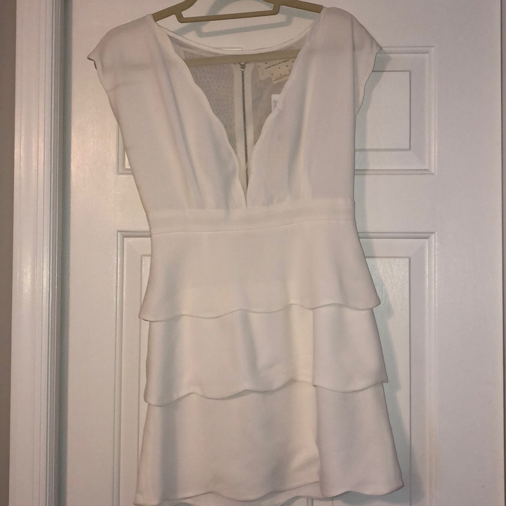 White coincidence & chance dress